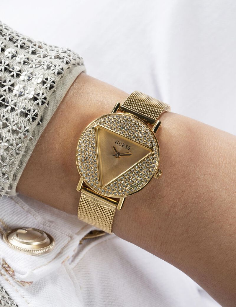 New Guess Crystal Gold for her