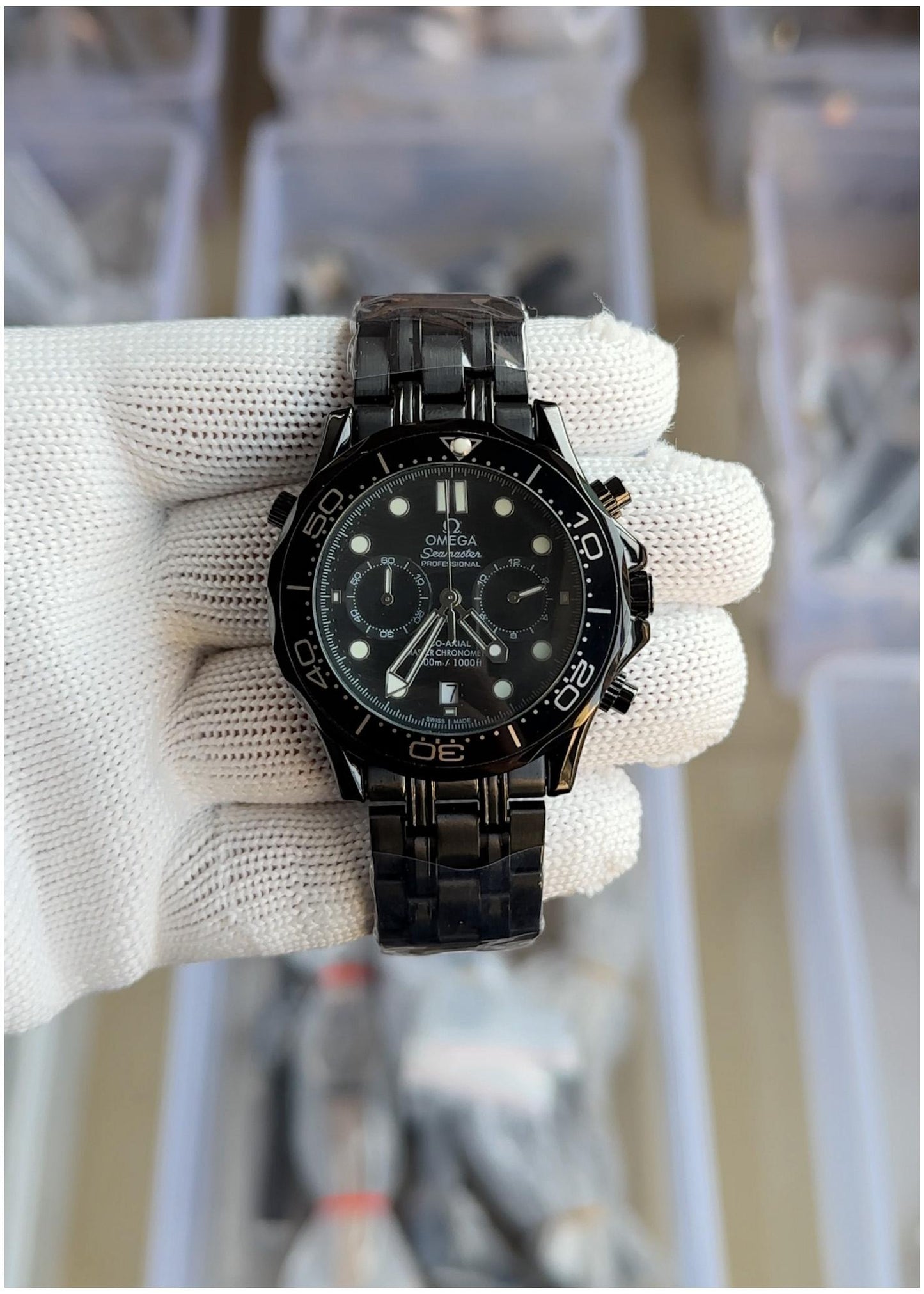 New Omega seamaster diver 300M Chronograph