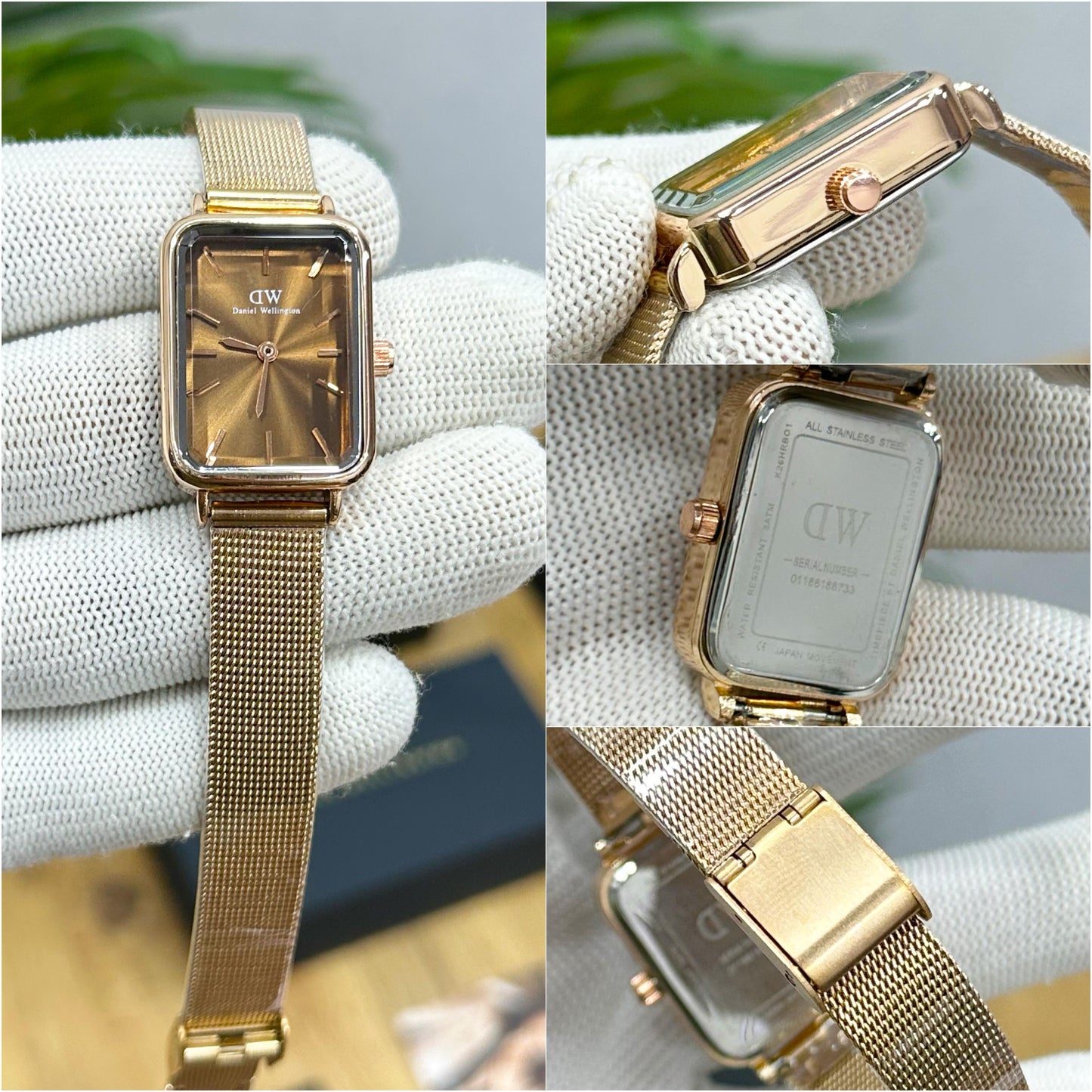 NEW DANIELL WELLINGTON DW QUADRO WATCH FOR HER