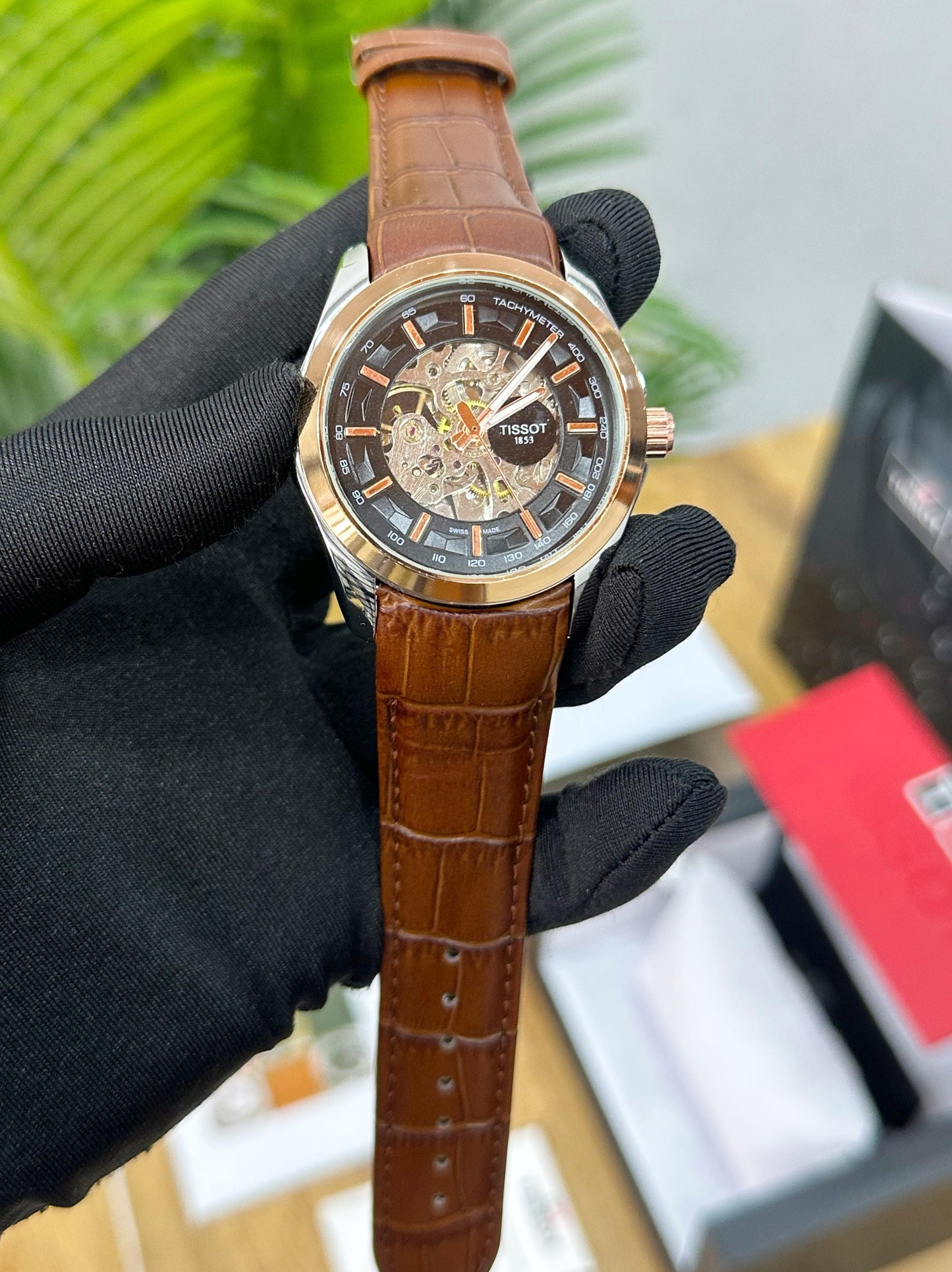 TISSOTT 1853 SKELETON OPEN HEART