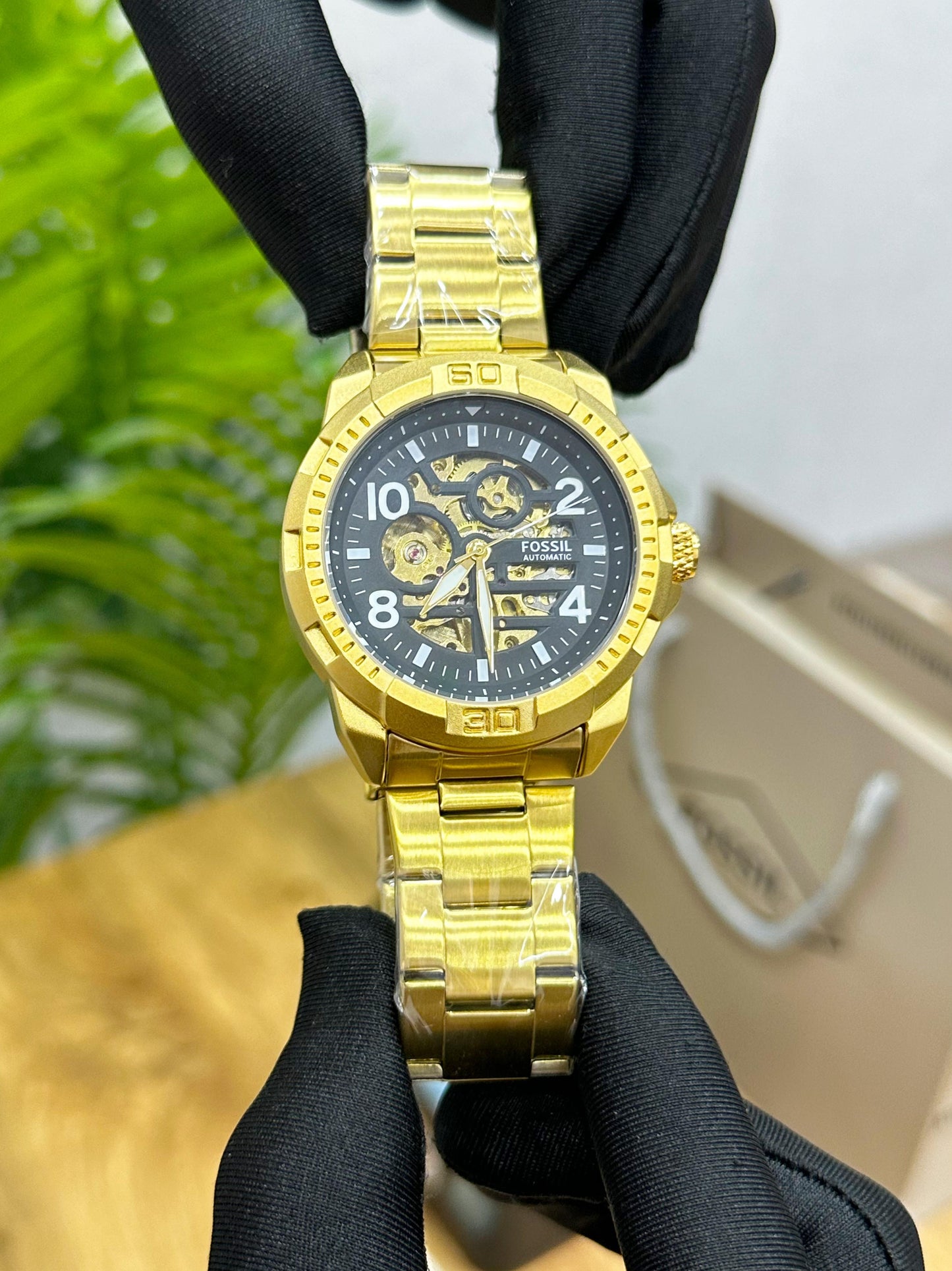 FOSSILL BRONSON GOLD OPEN MACHINERY