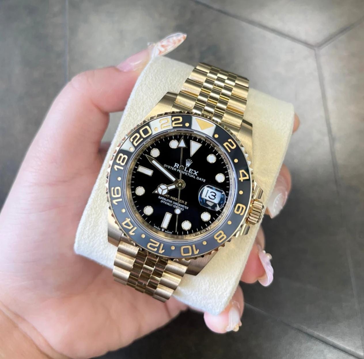 Rolexx Oyster Perpetual GMT Master Japan Machine