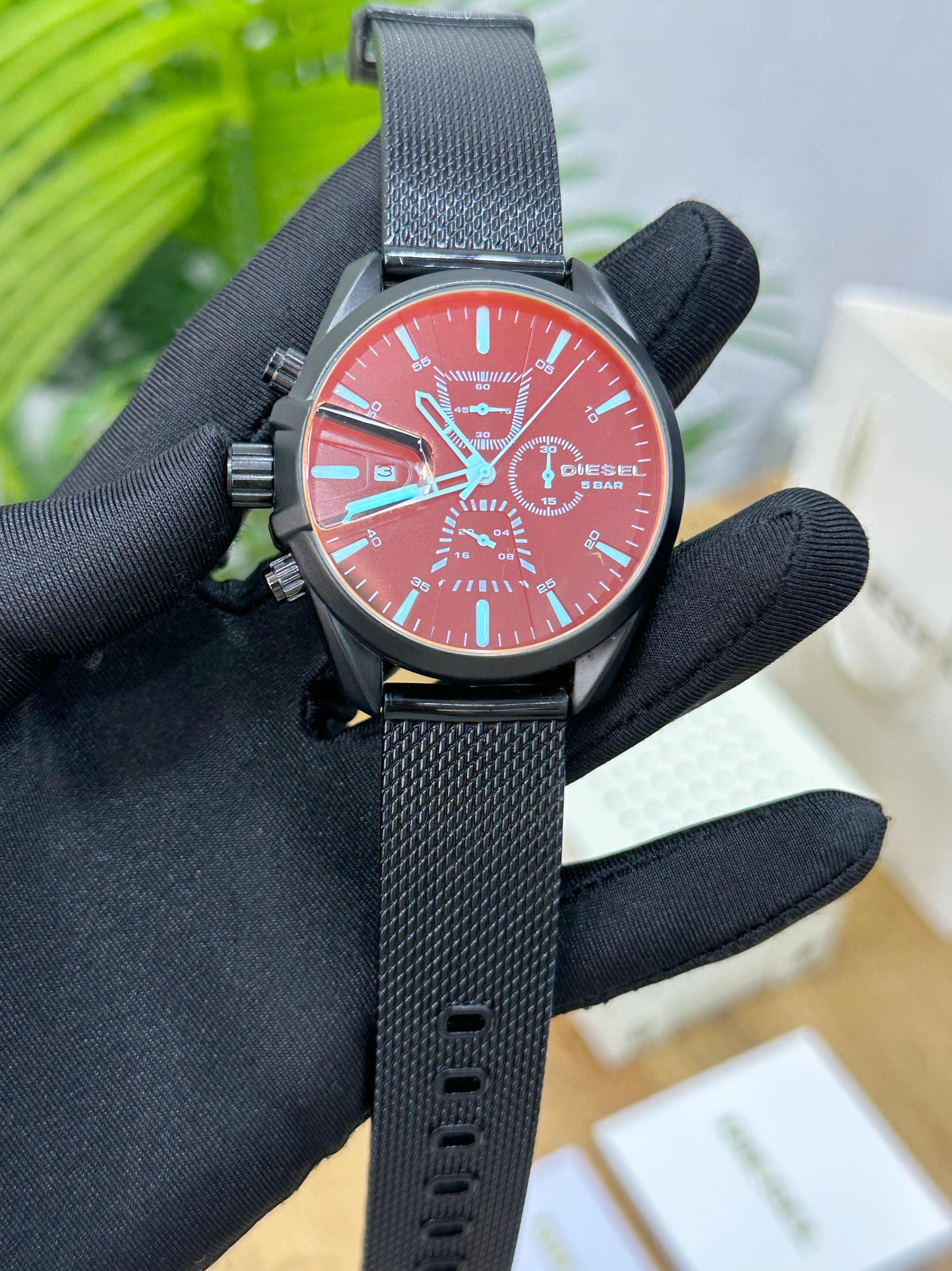 DIESELL 5 BAR MERCURY GLASS