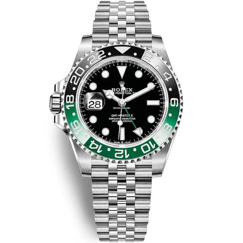 ROLEX GMT MASTER 2 LEFT HAND WATCH