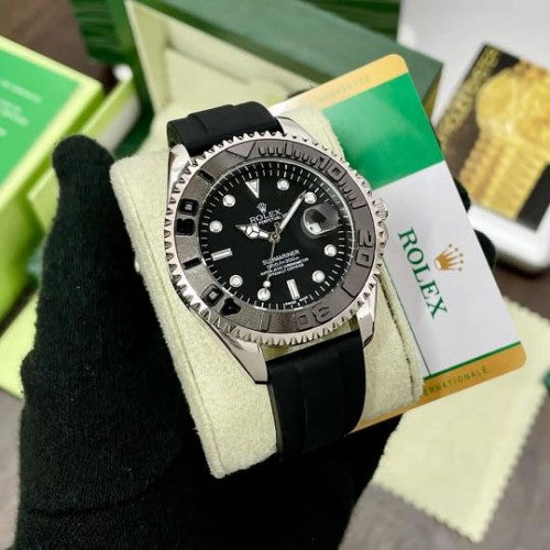 ROLEXX YACHTMASTER SILVER AAA JAPAN QUALITY