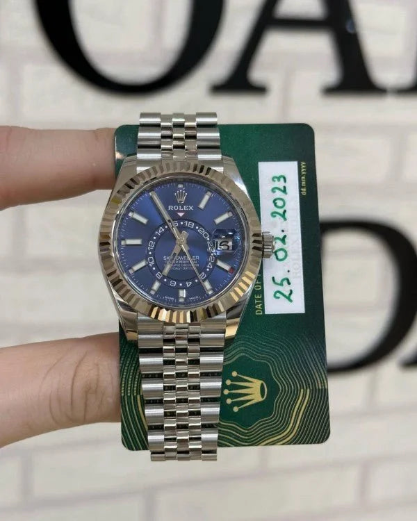 ROLEX SKY DWELLER AUTOMATIC WATCH