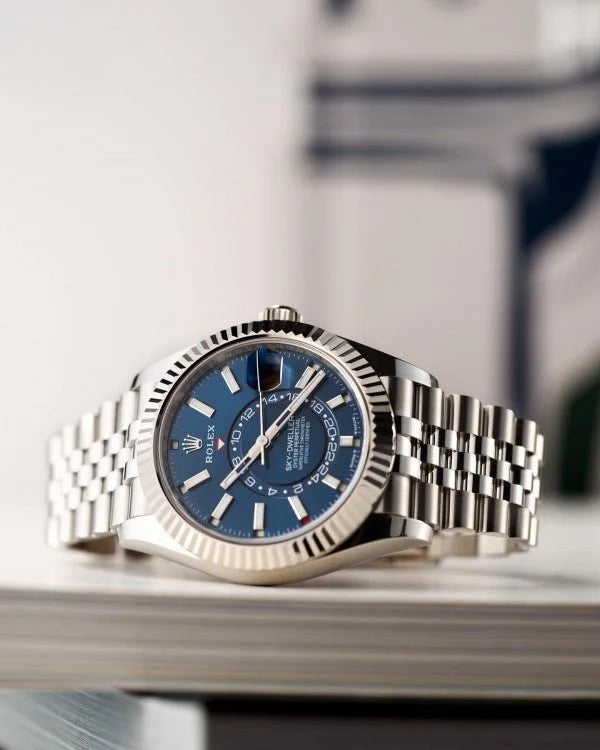ROLEX SKY DWELLER AUTOMATIC WATCH