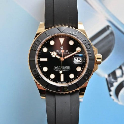 ROLEXX YACHTMASTER GOLD AAA JAPAN QUALITY