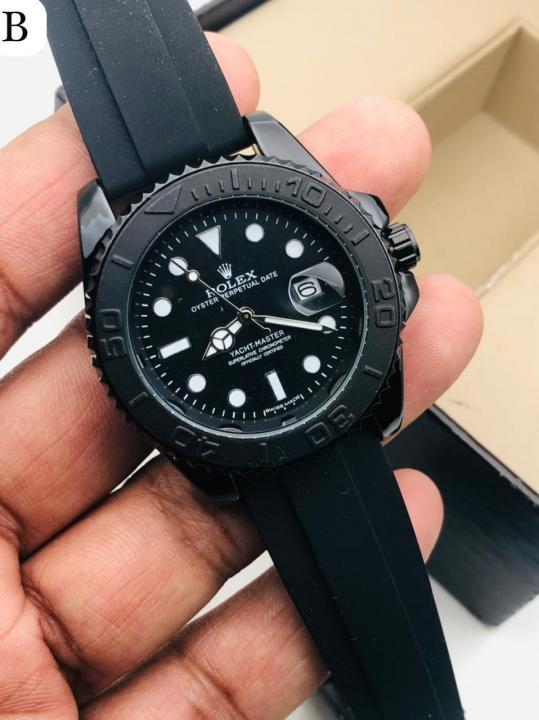 ROLEXX YACHTMASTER FULL BLACK AAA JAPAN QUALITY