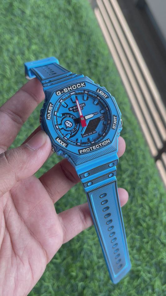 G-SHOCK MANGA EDITION BLUE COLOR
