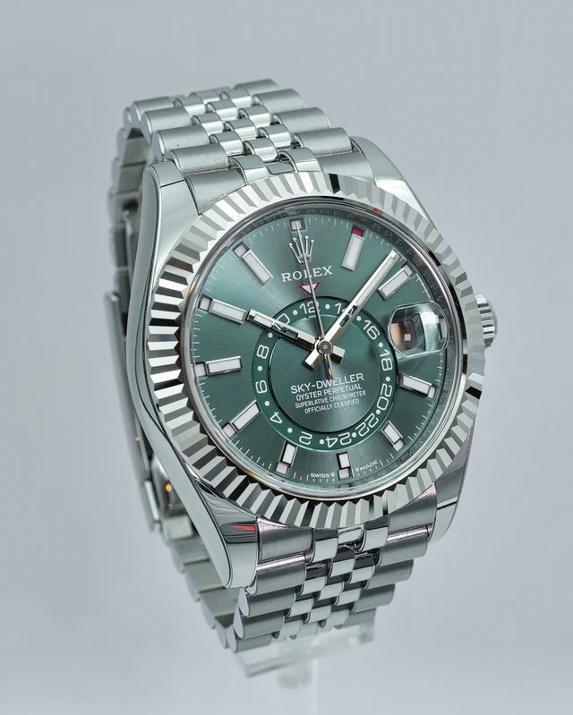 ROLEX SKY DWELLER AUTOMATIC WATCH