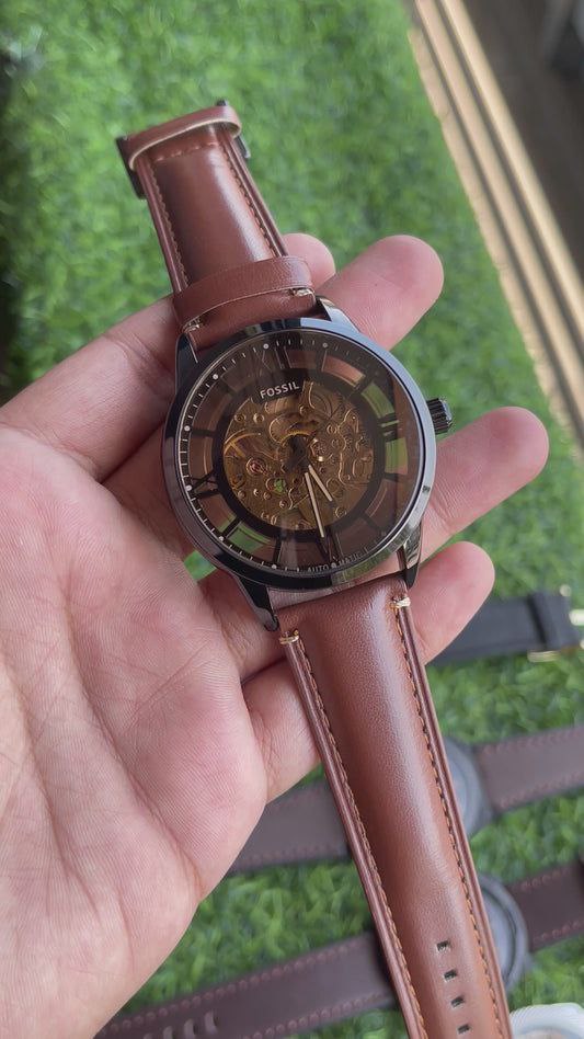 Fossill Townsman brown and black