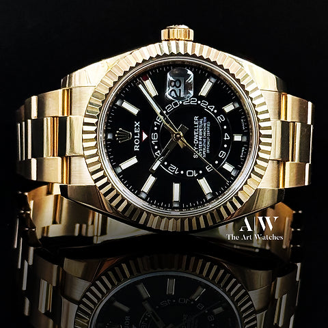 ROLEX OYSTER PERPETUAL SKY DWELLER QUARTZ
