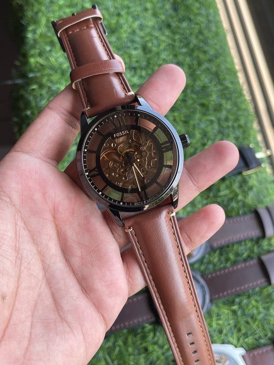 Fossill Townsman brown and black