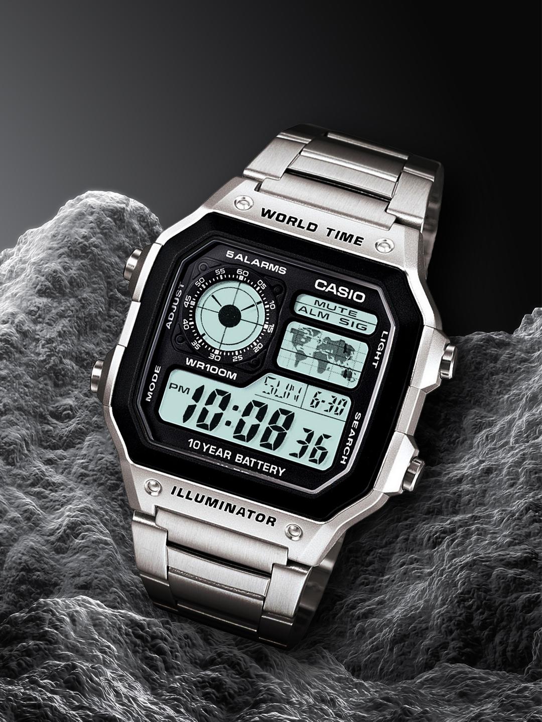CASIO AE1200WHD METAL SILVER