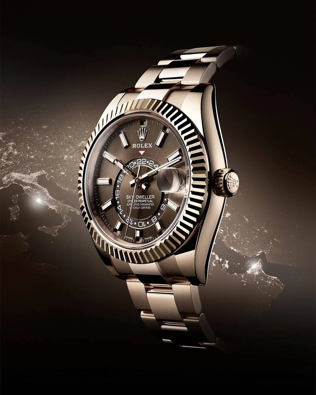 ROLEX OYSTER PERPETUAL SKY DWELLER QUARTZ