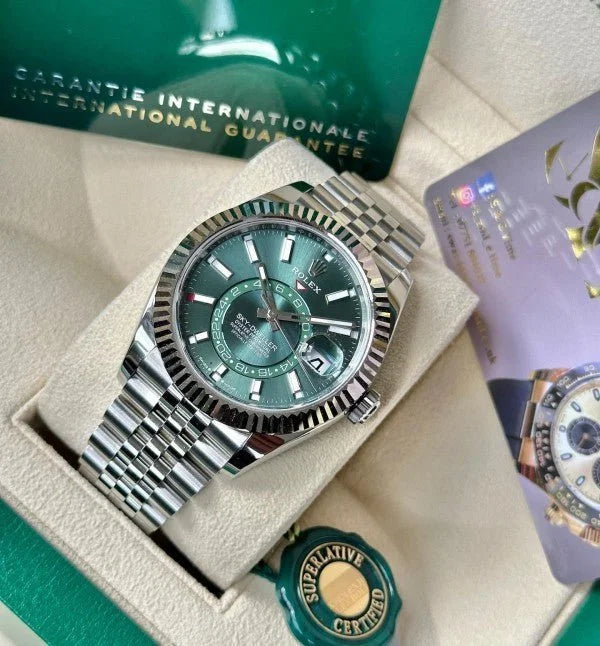 ROLEX SKY DWELLER AUTOMATIC WATCH