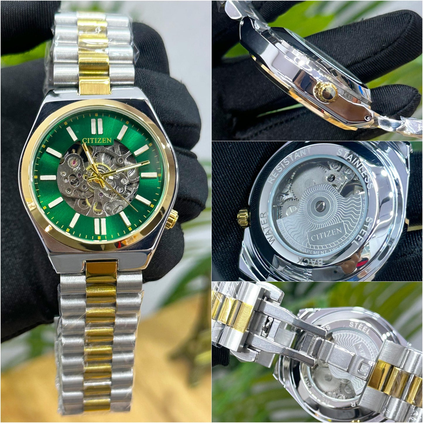 LATEST & EXCLUSIVE CITIZEN TSUYOSA IN TRENDING GREEN DIAL LIVE