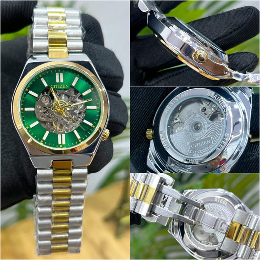 LATEST & EXCLUSIVE CITIZEN TSUYOSA IN TRENDING GREEN DIAL LIVE