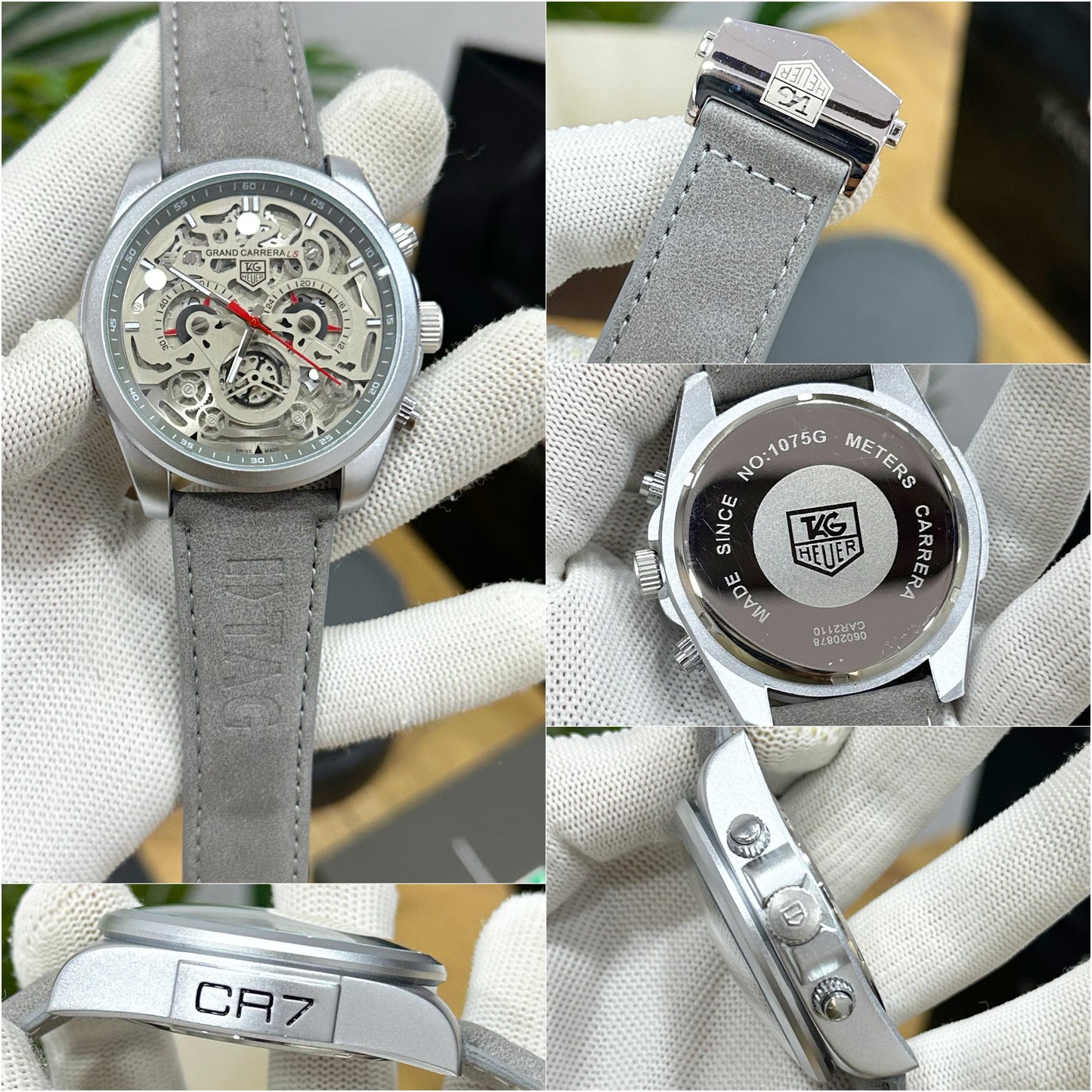 NEW TAG HEUER CARRERA CR7 DIAGANO JAPAN MACHINERY (7A+ QUALITY)