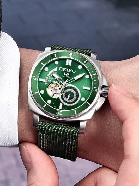 SEIKO 5 OPEN HEART AUTOMATIC