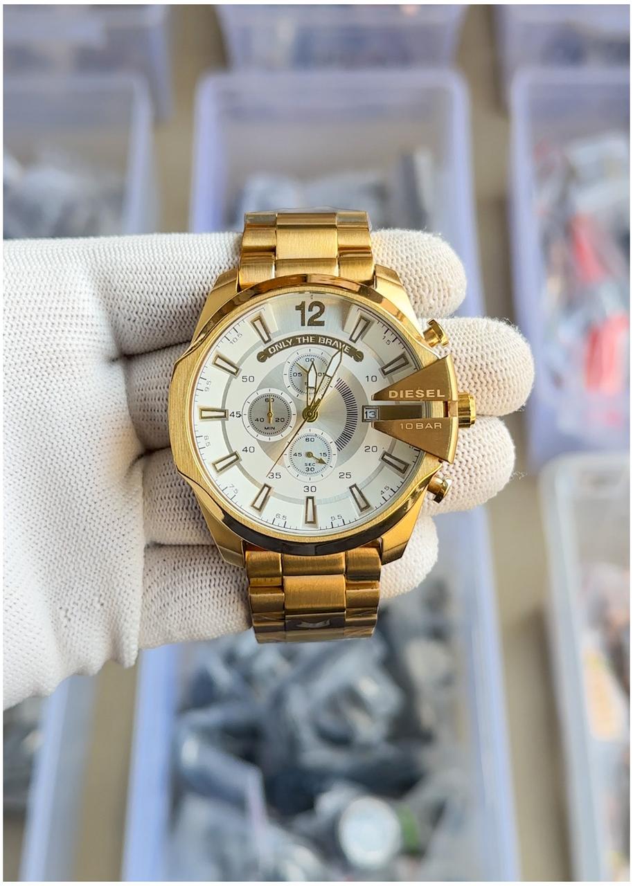 Diesell 10 bar only the brave Gold-White