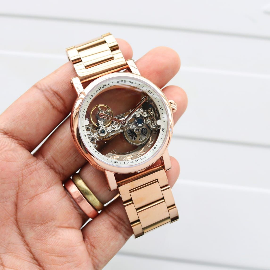 New Patekk philippe Skeleton