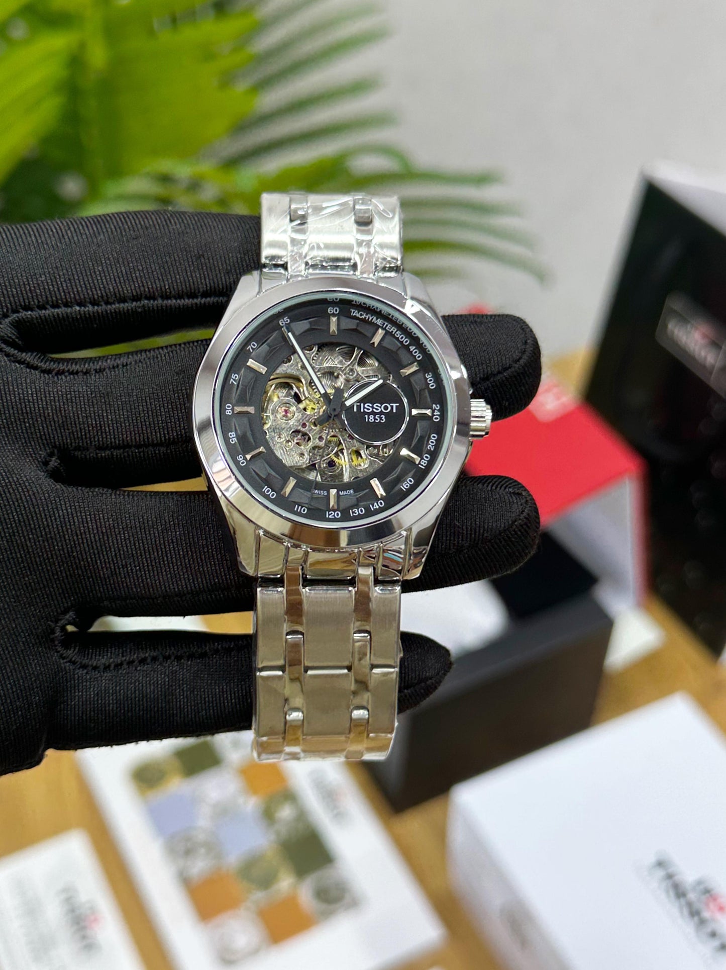 TIS.SOT 1853 SKELETON AUTOMATIC MACHINE