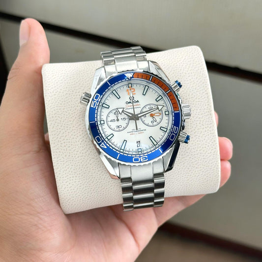 Omegaa Seamaster Planet Ocean Quartz Japan