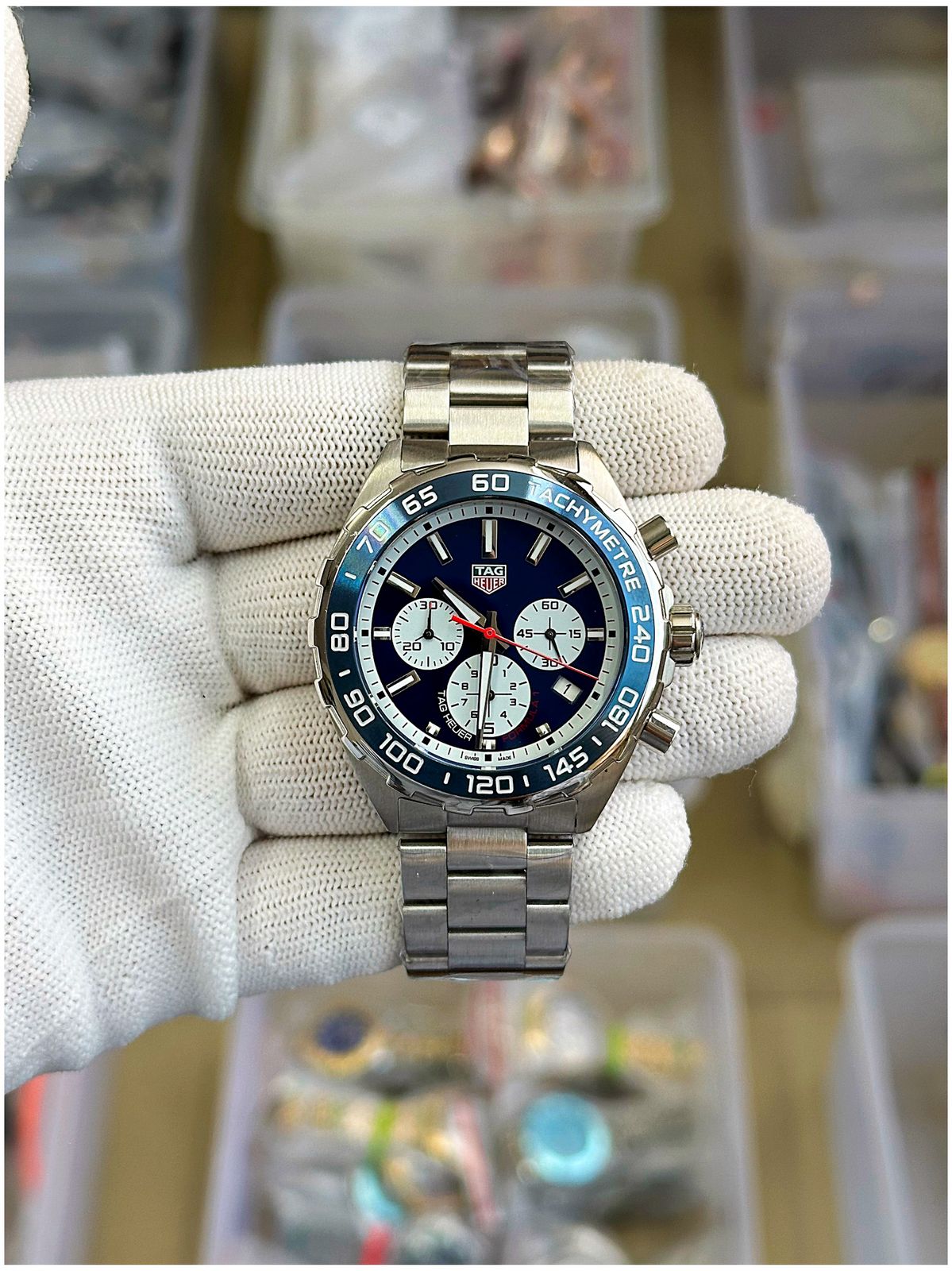 New Tag heuer Formula 1 Chronograph Blue