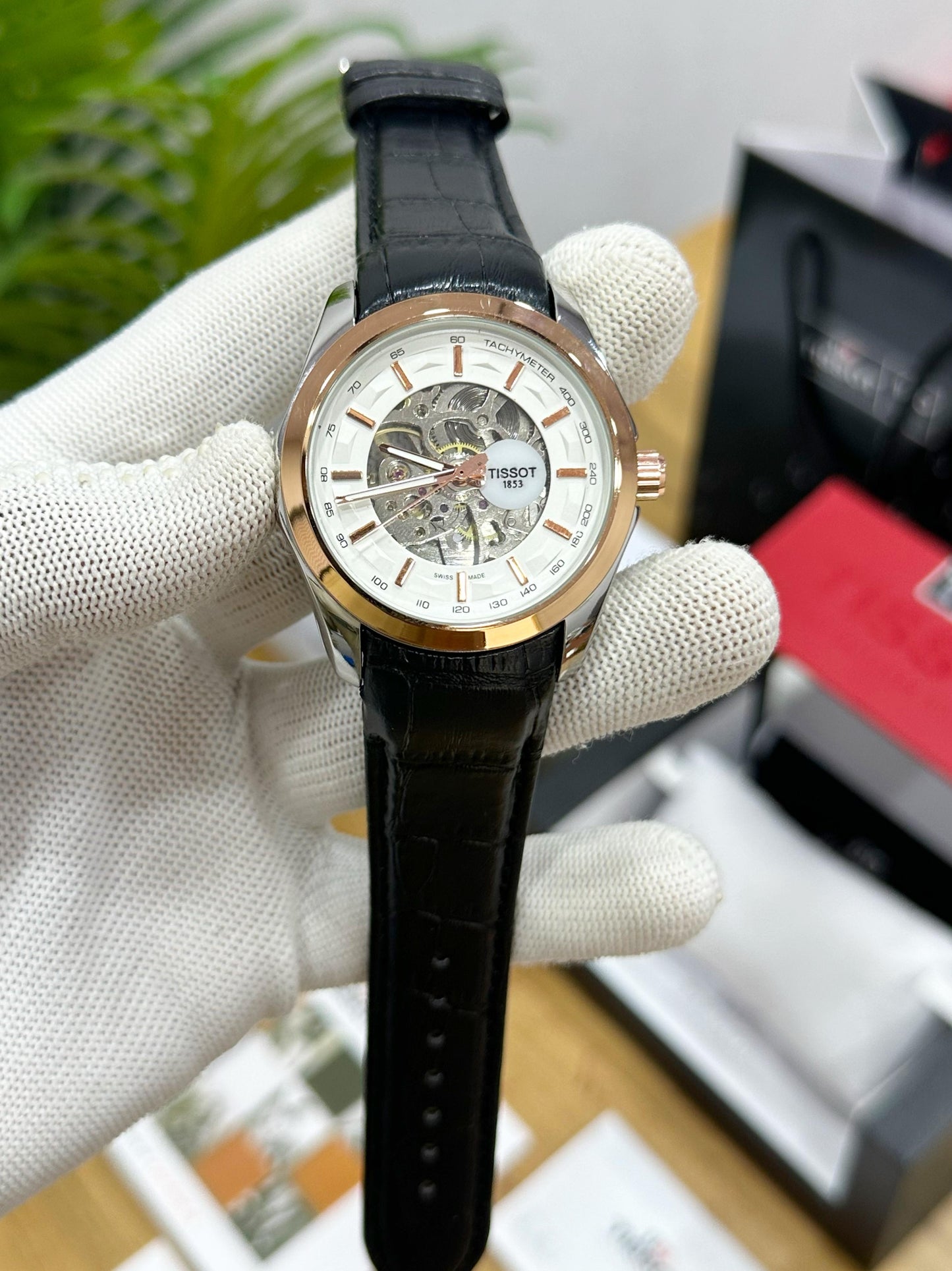 NEW TISSOTT AUTOMATIC OPEN HEART