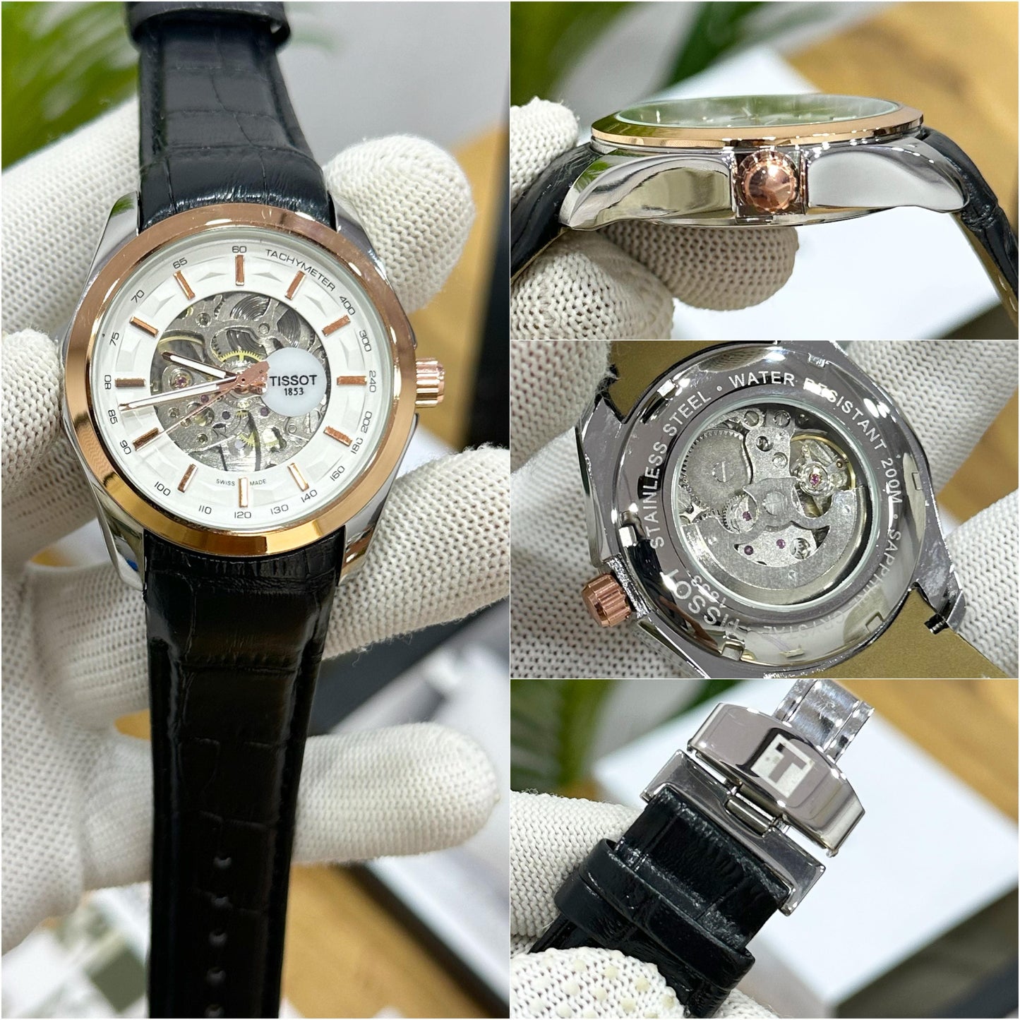 NEW TISSOTT AUTOMATIC OPEN HEART
