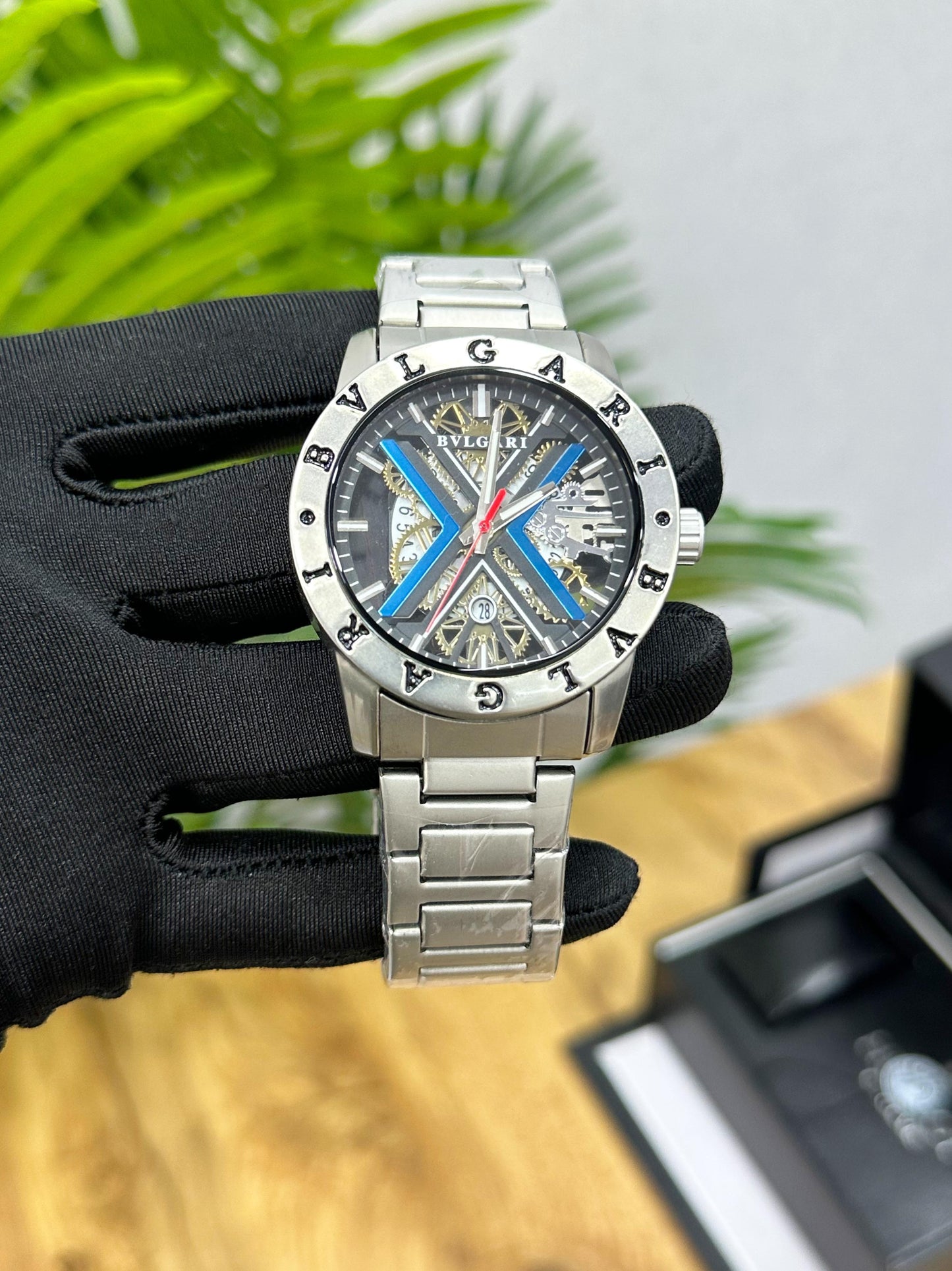 EXCLUSIVE BVLGARI STEEL MEN'S COLLECTION