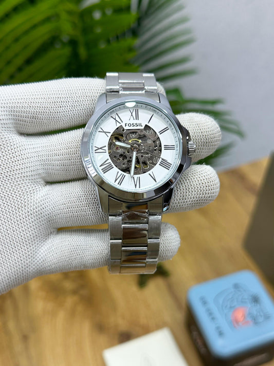NEW DROP! FOSSILL ALL STEEL PREMIUS AUTOMATIC