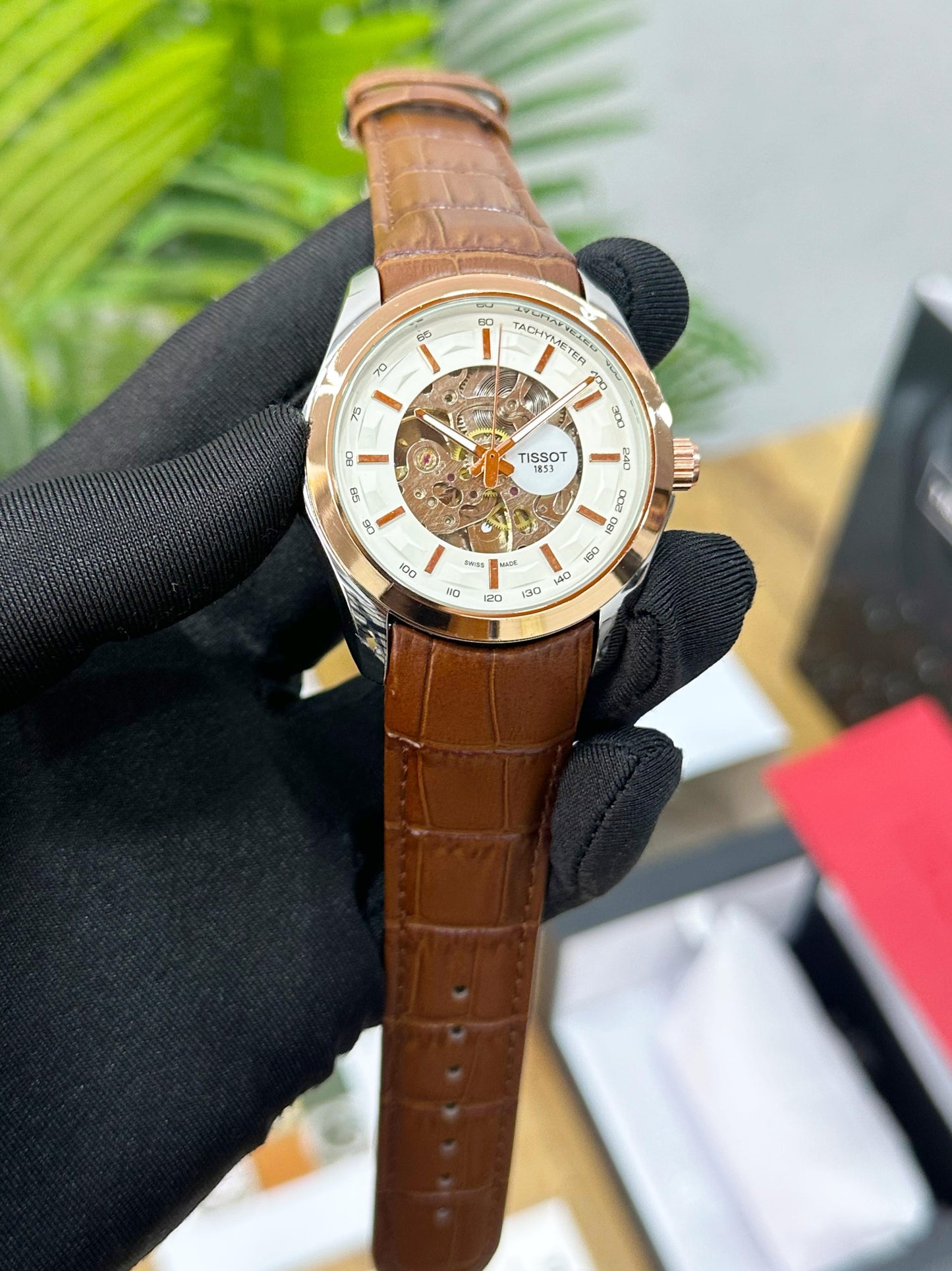 TISSOTT 1853 SKELETON OPEN HEART