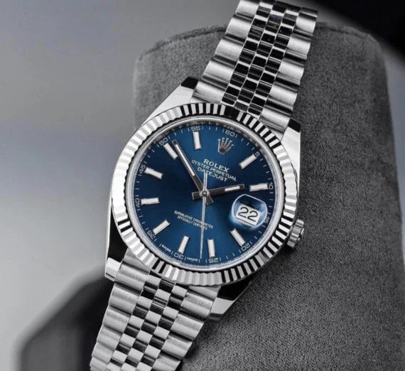Rolex Date just 36 Bright blue dial